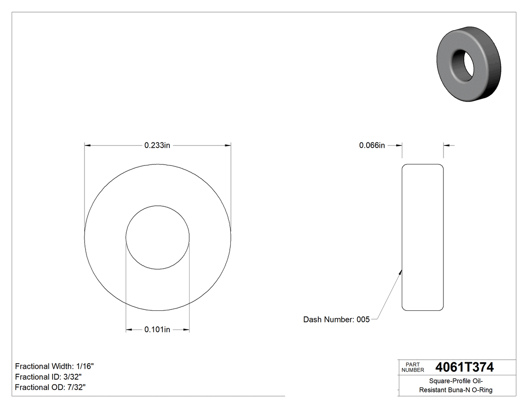 Technical drawing - 4061T374